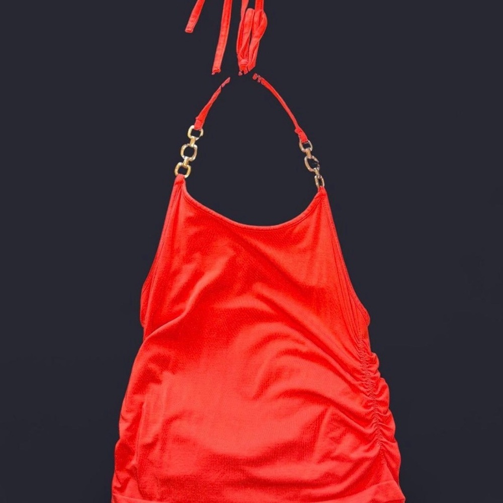 Orange Suzette Collection Halter Top